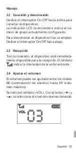 Preview for 55 page of Contacta RF-RX1 Installation & User Manual