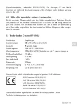 Предварительный просмотр 15 страницы Contacta RF-RXU Installation & User Manual