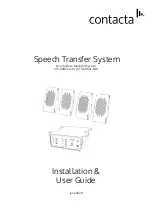 Preview for 1 page of Contacta STS-K002L-B-01 Installation & User Manual