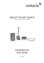 Preview for 1 page of Contacta STS-K009 Installation & User Manual