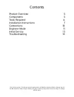 Preview for 4 page of Contacta STS-K015-01 Installation & User Manual