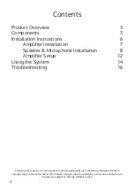 Preview for 2 page of Contacta STS-K070 Installation & User Manual