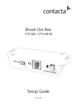 Contacta STS-SJB Setup Manual preview