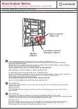 Contardi Muse Small Installation Instructions предпросмотр