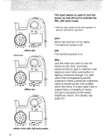 Preview for 16 page of Contax 141000 -  N 1 SLR Camera Instruction Manual