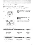 Preview for 61 page of Contax 141000 -  N 1 SLR Camera Instruction Manual