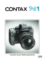 Contax M1 Instruction Manual preview