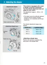 Preview for 15 page of Contax M1 Instruction Manual