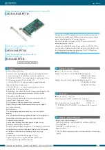 Preview for 1 page of Contec ADA16-8/2(LPCI)L Manual