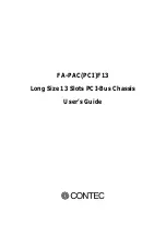 Contec BUS-PC(PCI) User Manual preview