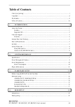 Preview for 4 page of Contec BX-951-DC series User Manual