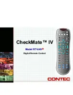 Preview for 1 page of Contec CheckMate IV RT-U49 Plus Manual