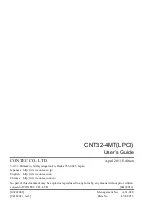 Preview for 83 page of Contec CNT32-4MT User Manual