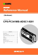 Contec CONPROSYS CPS-PC341MB-ADSC1-9201 Reference Manual предпросмотр