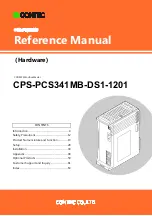 Contec CONPROSYS CPS-PCS341MB-DS1-1201 Reference Manual предпросмотр