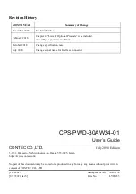 Preview for 21 page of Contec CPS-PWD-30AW24-01 User Manual