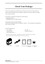 Preview for 2 page of Contec CPS-PWD-90AW24-01 User Manual