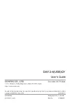 Preview for 73 page of Contec DAI12-4(USB)GY User Manual