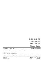 Preview for 77 page of Contec DI-128L-PE User Manual