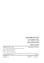 Preview for 74 page of Contec DI-128T2-PCI User Manual