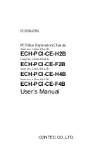 Preview for 1 page of Contec ECH-PCI-CE-F2B User Manual