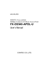 Предварительный просмотр 1 страницы Contec FX-DS540-APDL-U User Manual