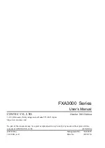 Предварительный просмотр 113 страницы Contec FXA3000 Series User Manual