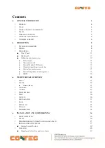 Preview for 2 page of Contec LES-RACK Operation Manual And Installation Manual