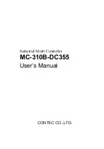 Contec MC-310B-DC355 User Manual preview