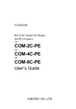 Предварительный просмотр 1 страницы Contec RS-232C Serial User Manual