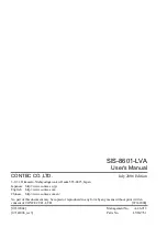 Preview for 92 page of Contec SIS-8601-LVA User Manual