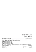 Preview for 94 page of Contec SLC-8550-LVA User Manual