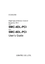 Contec SMC-4DL-PCI User Manual preview