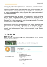 Preview for 9 page of Contec SPI-Q6700-LLVA User Manual