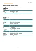 Preview for 17 page of Contec SPI-Q6700-LLVA User Manual