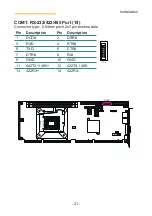 Preview for 25 page of Contec SPI-Q6700-LLVA User Manual