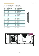 Preview for 27 page of Contec SPI-Q6700-LLVA User Manual