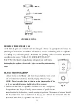 Preview for 13 page of Contempo BL9702-GS Instruction Manual