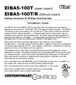 Предварительный просмотр 1 страницы Contemporary Controls CTRLink EIBA5-100T Installation Manual