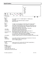 Предварительный просмотр 4 страницы Contemporary Research ICC1-IR Product Manual