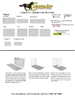 Предварительный просмотр 1 страницы Contender C990476-101 Assembly Instructions Manual