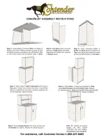 Preview for 8 page of Contender C990476-101 Assembly Instructions Manual