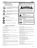 Preview for 3 page of Contest Evora SP60 User Manual