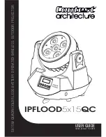 Preview for 1 page of Contest IPFLOOD5X15QC User Manual