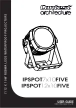 Preview for 1 page of Contest IPSPOT 12x10 FIVE User Manual