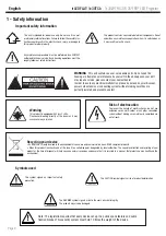 Preview for 2 page of Contest irLEDFLAT 1x30TCB User Manual