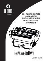 Contest Le Club Heliwave-8X10WH User Manual предпросмотр