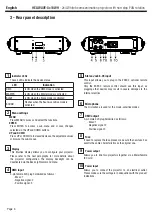 Preview for 4 page of Contest Le Club Heliwave-8X10WH User Manual