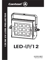 Предварительный просмотр 1 страницы Contest LED-UV12 User Manual