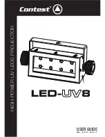 Contest LED-UV8 User Manual предпросмотр